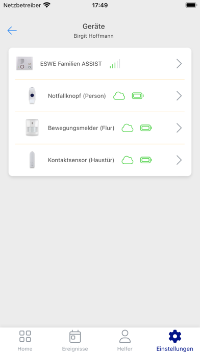 ESWE Familien ASSIST Screenshot