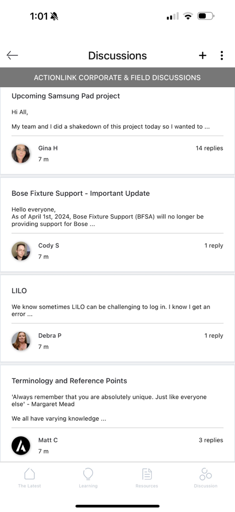 ActionLink Community screenshot 2