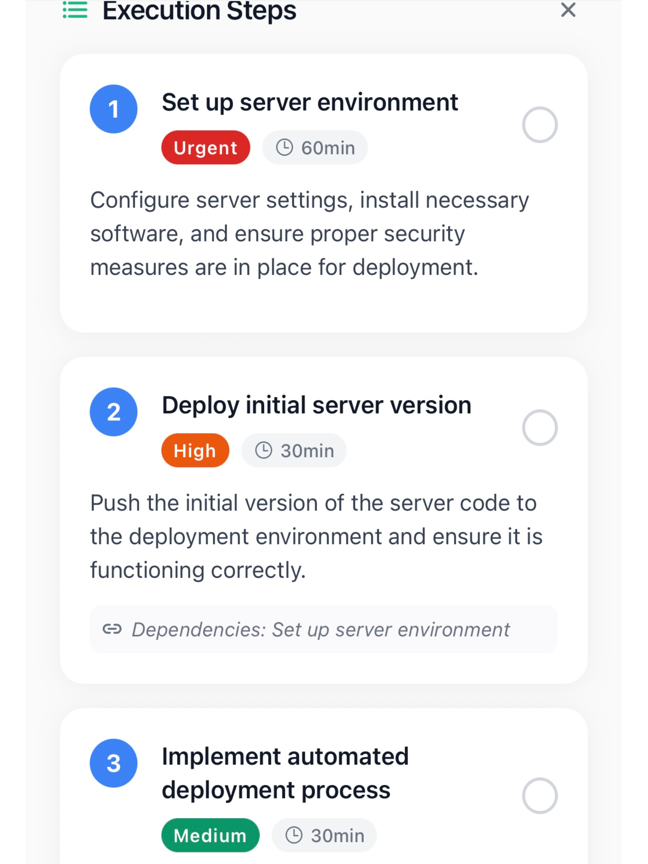 Startup Journal: AI Planner