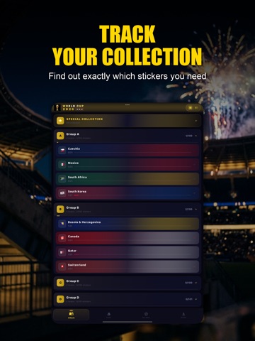 World Cup 2026 Sticker Album ipad screenshot 4