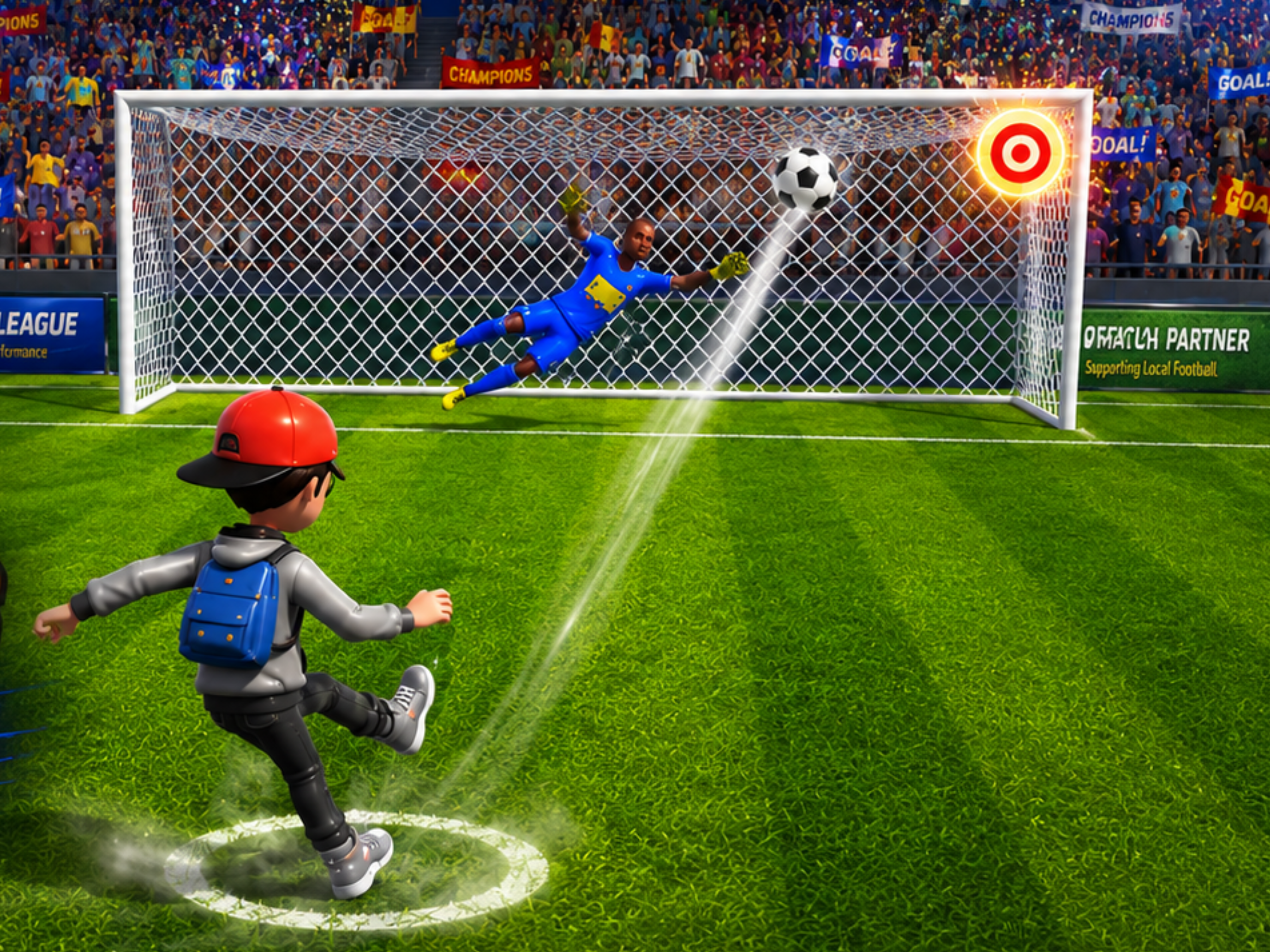 Mini Football Soccer Game screenshot 10