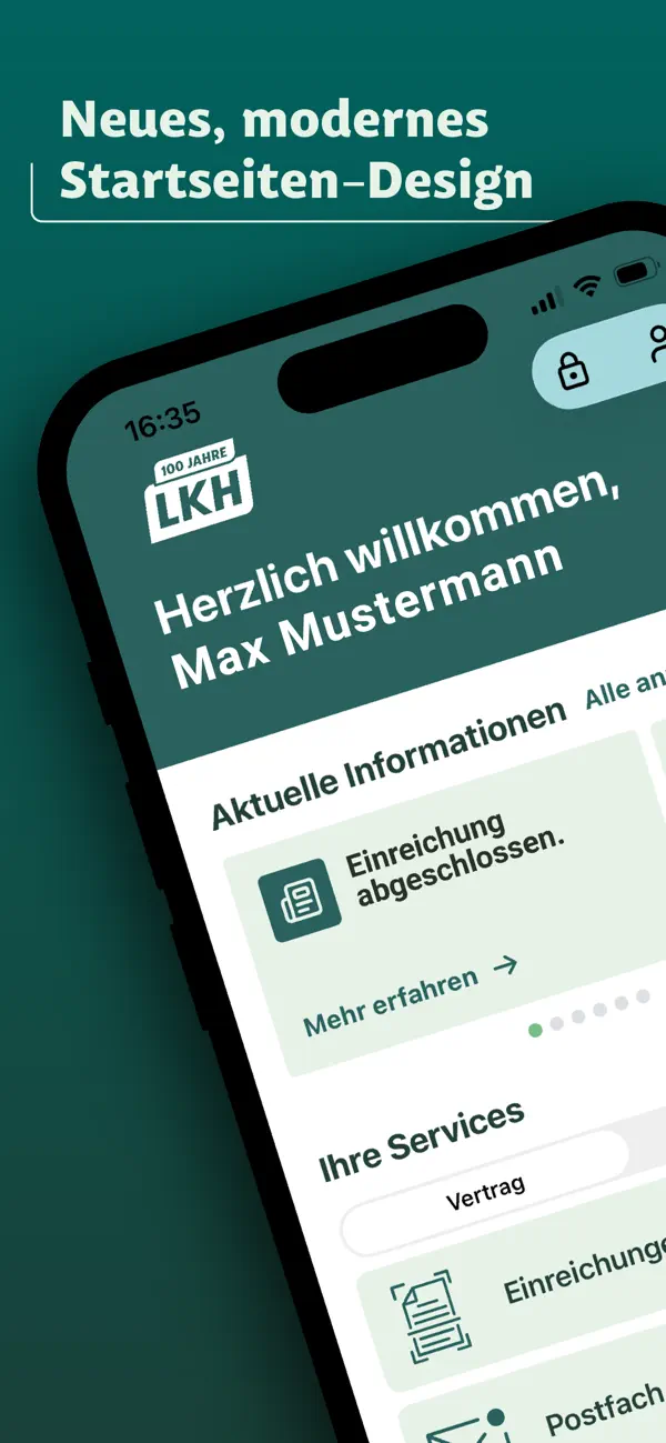 Screenshot #1 pour Meine LKH - Landeskrankenhilfe