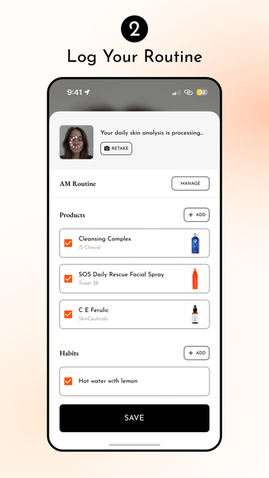 Fin - Smart Skincare Assistant screenshot