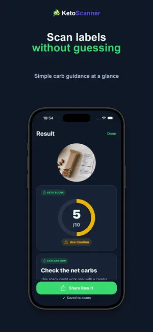 KetoScanner: Keto Food Scanner screenshot 2