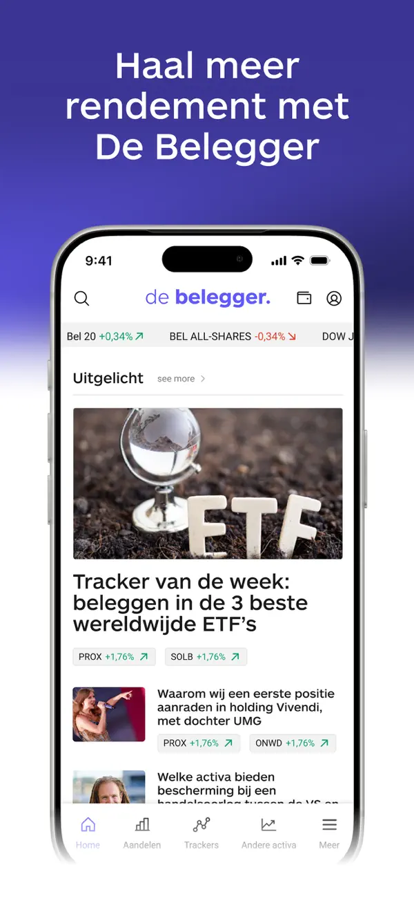 Screenshot #1 pour De Belegger