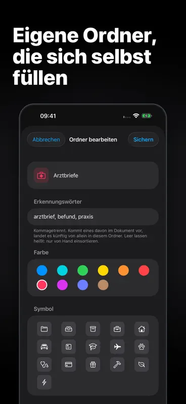 Papierfrei – Papierkram ordnen screenshot 3 of 7