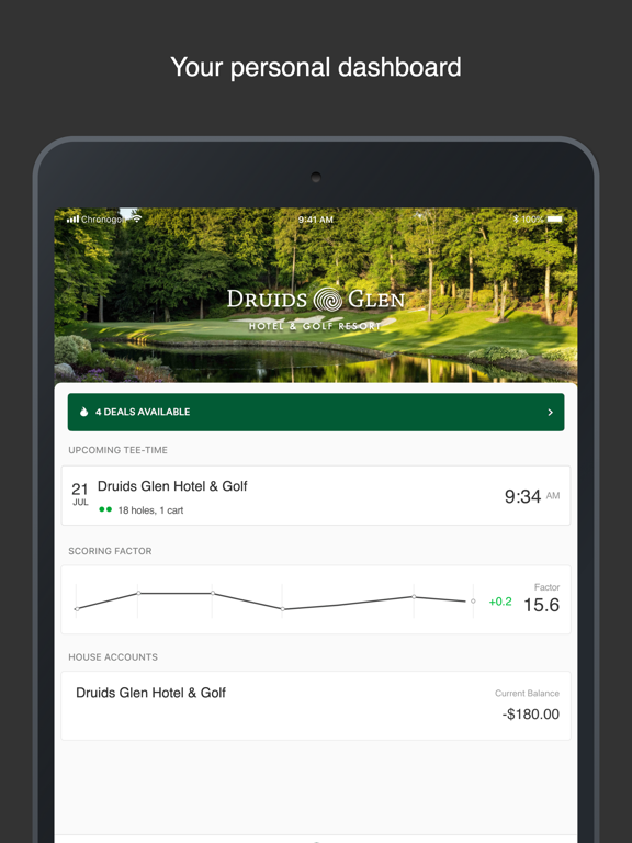 Druids Glen app screenshot 3