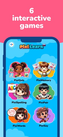 PixiLearn - Russian Word Play iPhone screenshot
