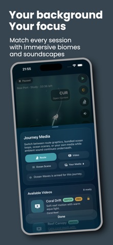 Ocean Focus: Deep Work & Timer Screenshot 9 of 10
