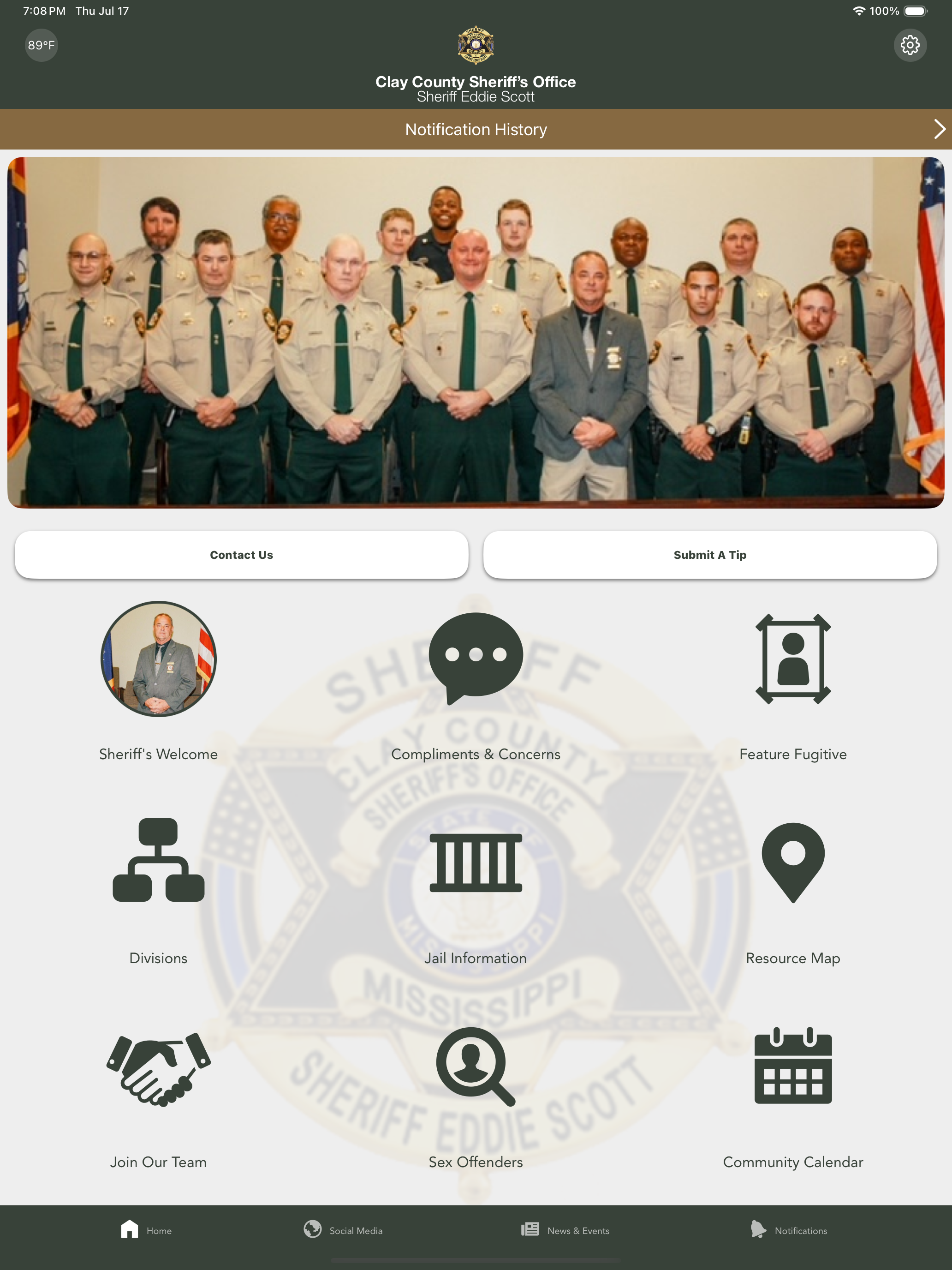 Clay County MS Sheriff