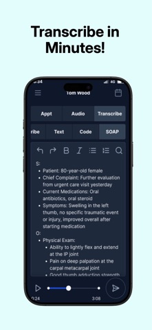 MedTranscribeAi Screenshot 1 of 5