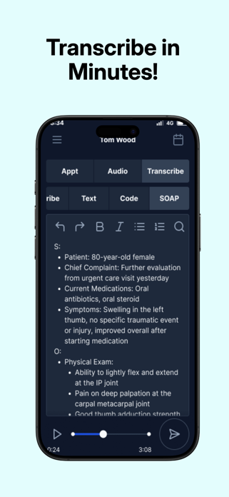 MedTranscribeAi Screenshot 1 of 5