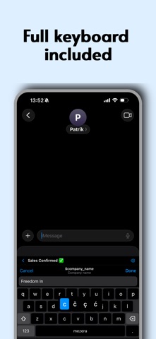 TemplateKeyboard Screenshot 3 of 5