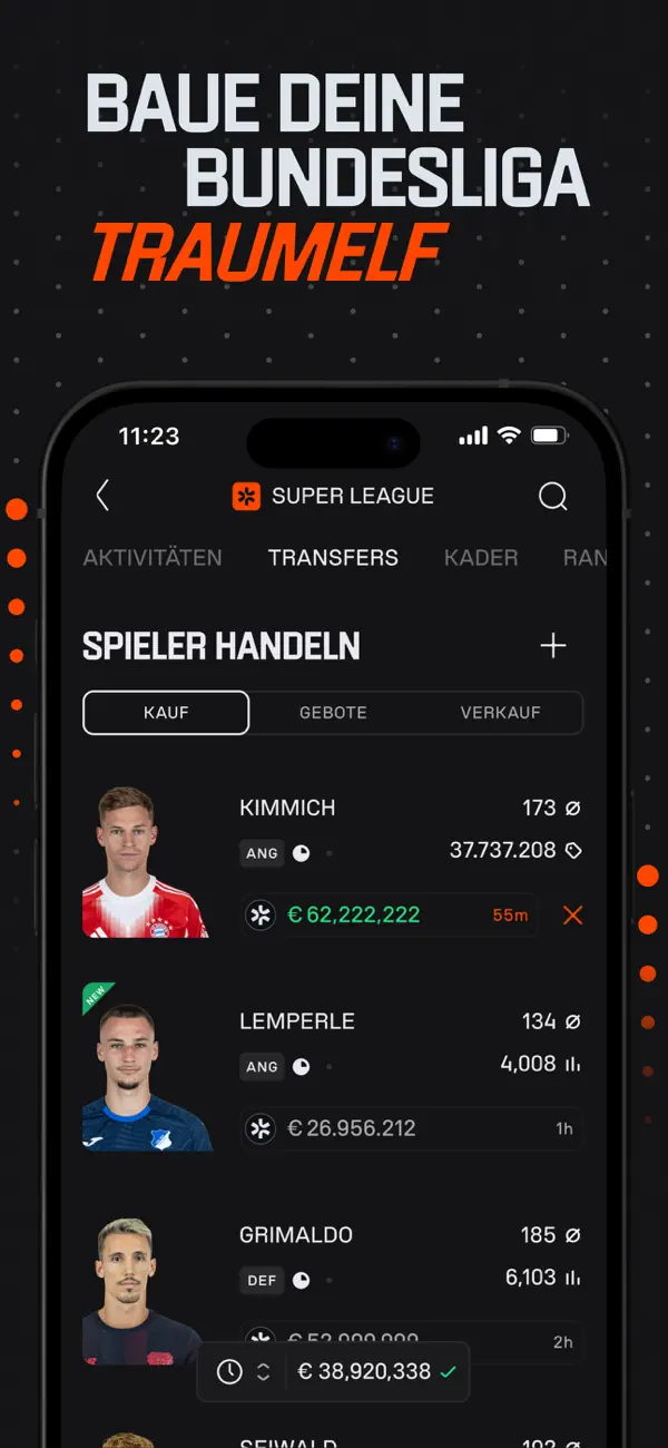 Kickbase - Fussball Manager Screenshot 4