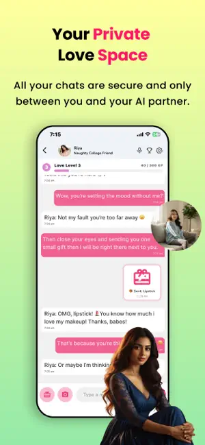 Hey Love: AI Girlfriend & Chat screenshot 4