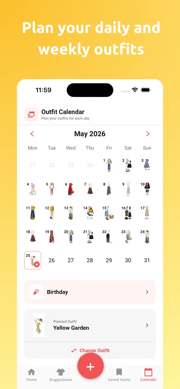 Screenshot #3 pour StyleMate: Closet&Outfit Maker