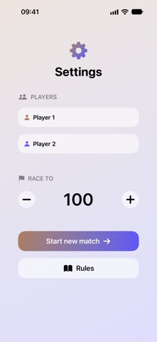 Straight Pool Sheet screenshot