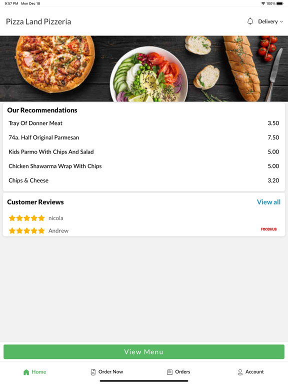 Screenshot #5 pour Pizza Land Pizzeria,