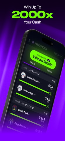PrizePicks - Sports Picks iPhone screenshot