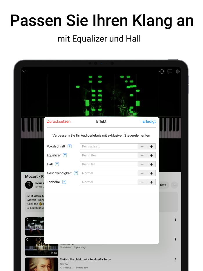 Tube EQEqualizer Video Player