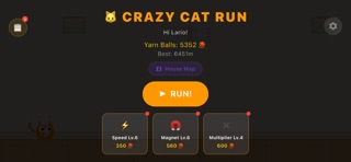 Crazy Cat Run: Endless Screenshot 1 of 5