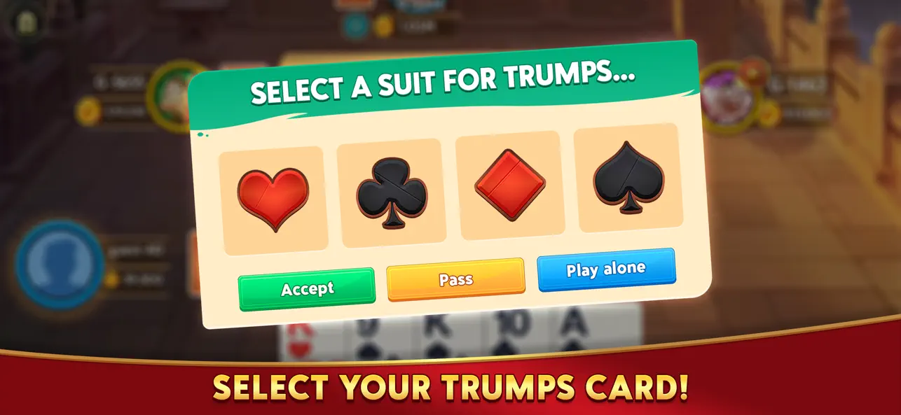 Screenshot #3 pour Euchre - Classic Card Game