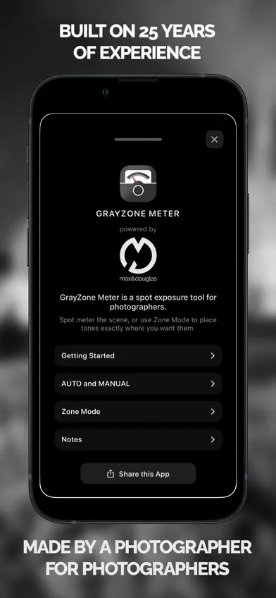 GrayZone - Light Meter screenshot 5