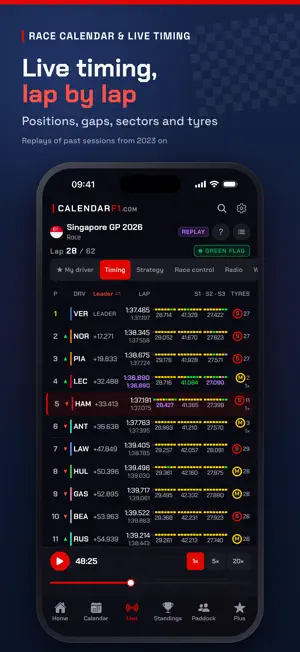 Race Calendar & Live Timing screenshot 2