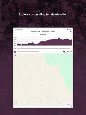 My GPS Location ° iPad screenshot