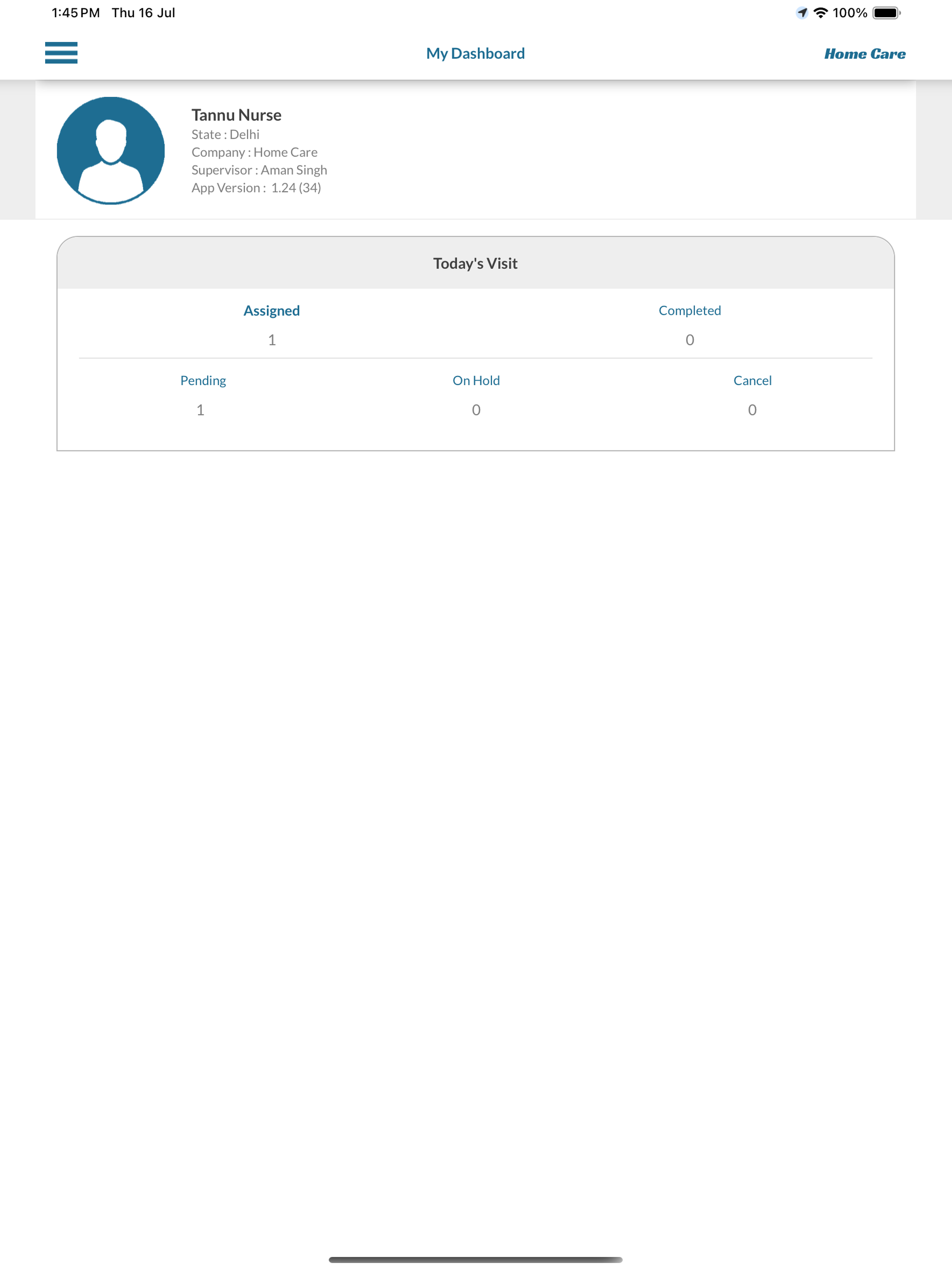 AllTrak Home Care App screenshot 5