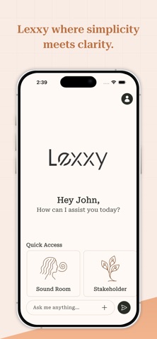 Lexxy: Voice & Message AI screenshot