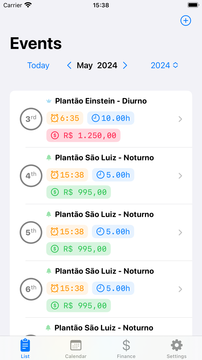 Schedule Planner Work Shift