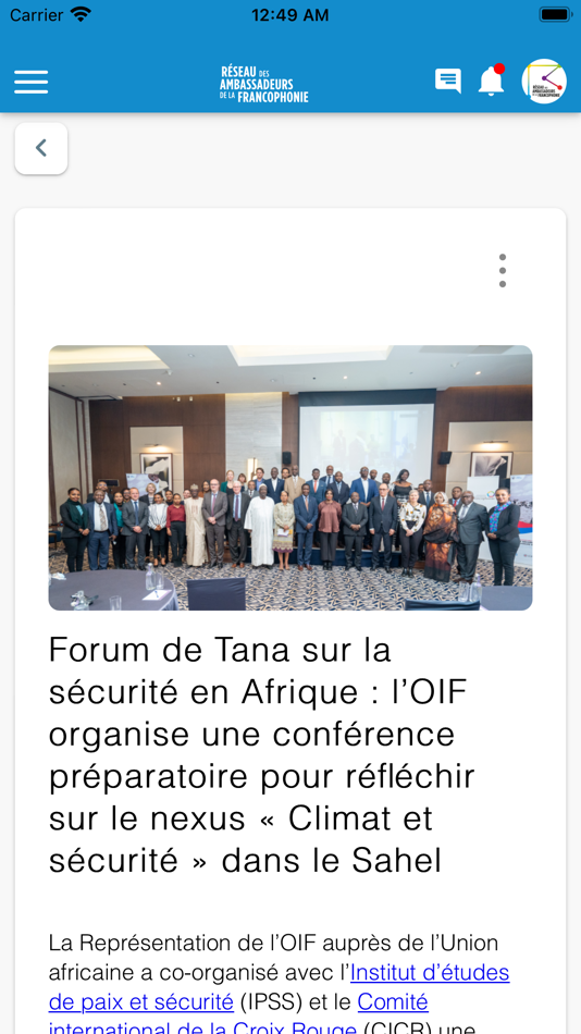 #2. Ambassadeur de la Francophonie (iOS) Bởi: OIF