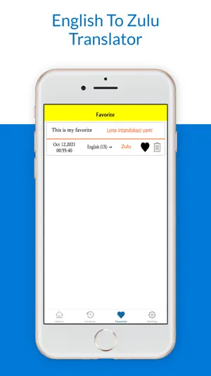 English To Zulu Translation screenshot 2