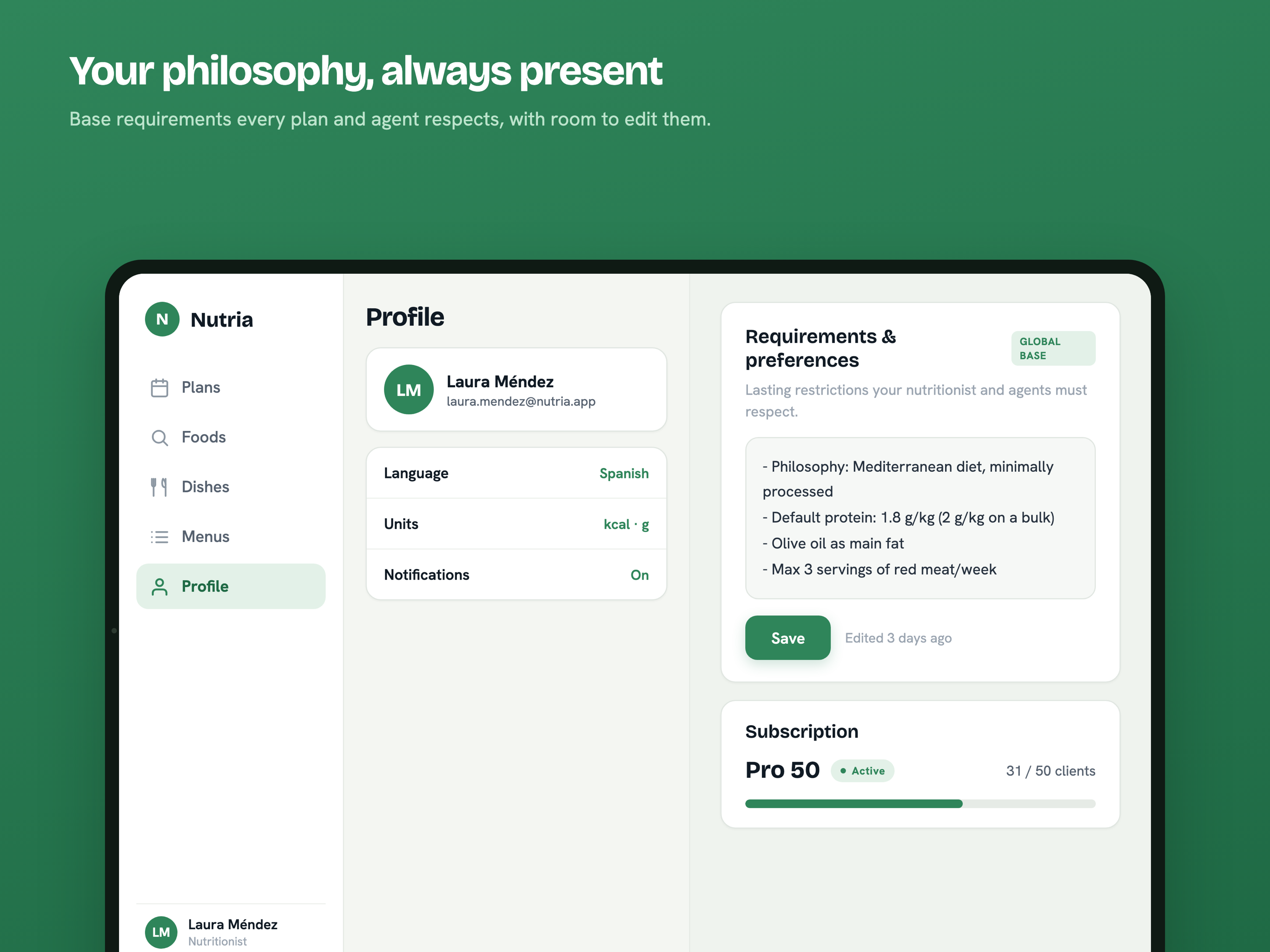Nutria plans screenshot 8