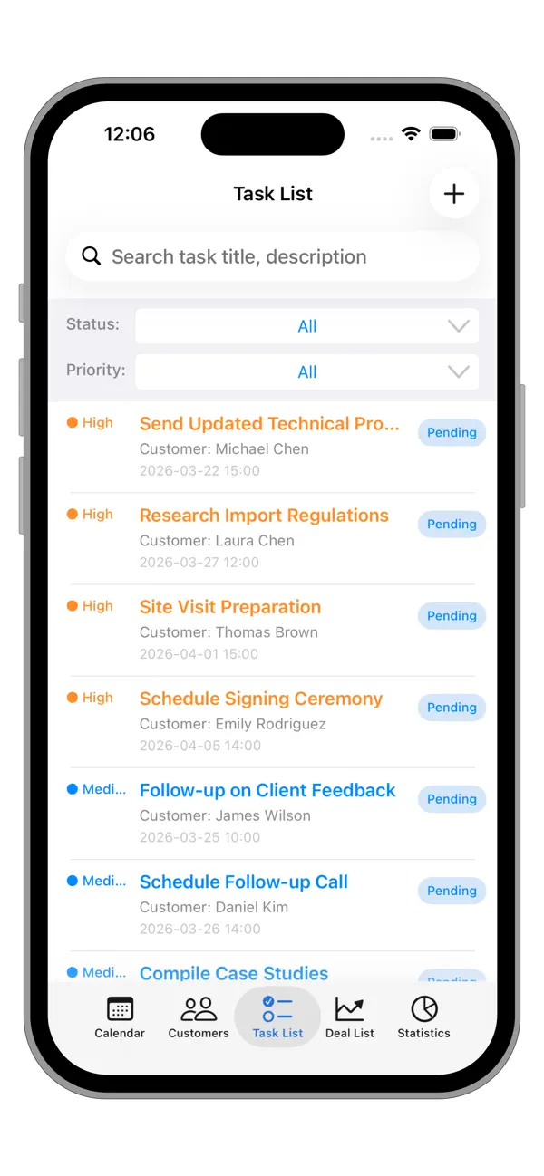Screenshot #3 pour Customer Manager Pro-My Client