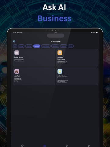 Deep Chatbot: All AI in One iPad screenshot