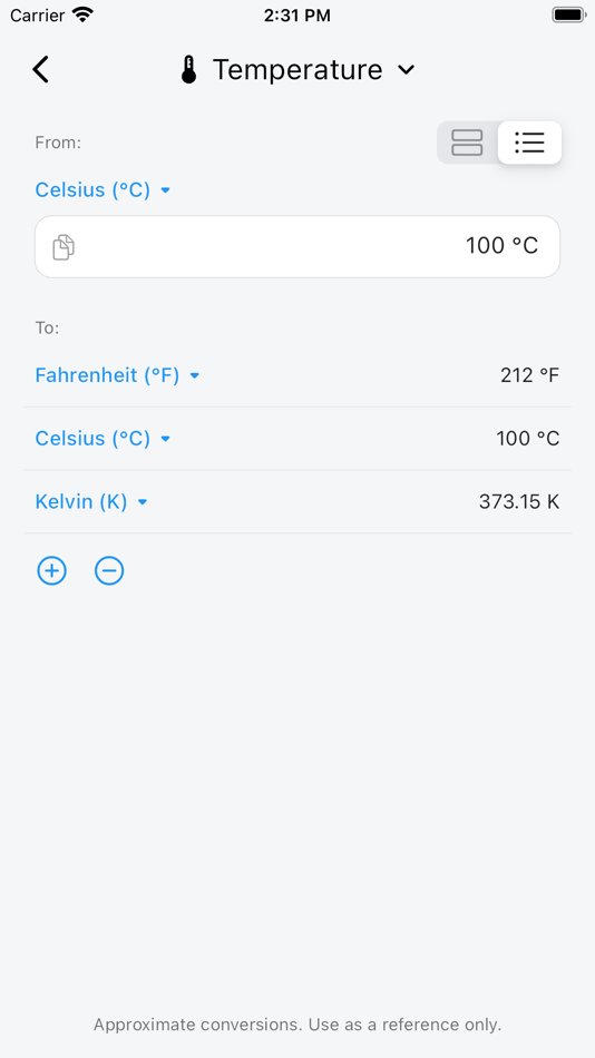 #3. Unit Converter - AUC (iOS) Podle: Andre Leite Barbosa Costa