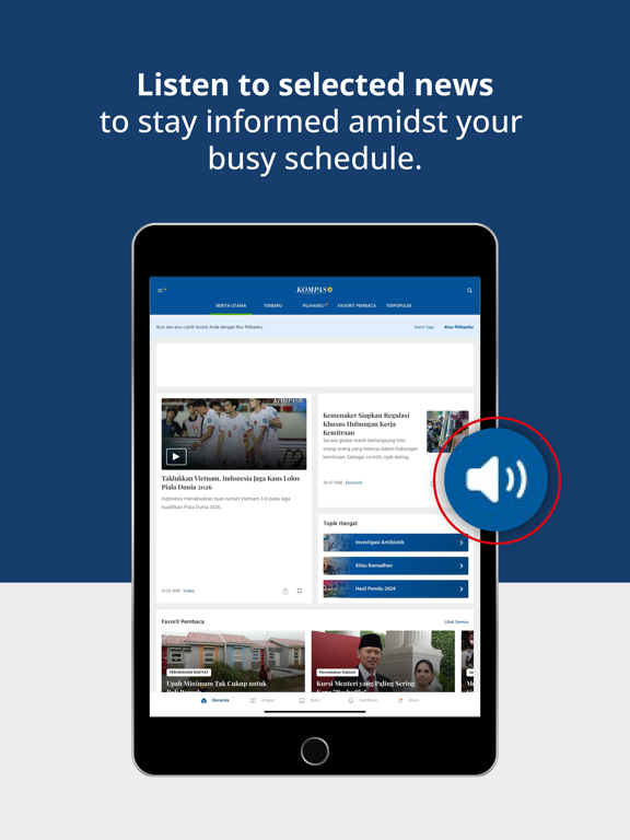 Kompas.id: Baca Berita Lengkap iPad screenshot 5 - News app