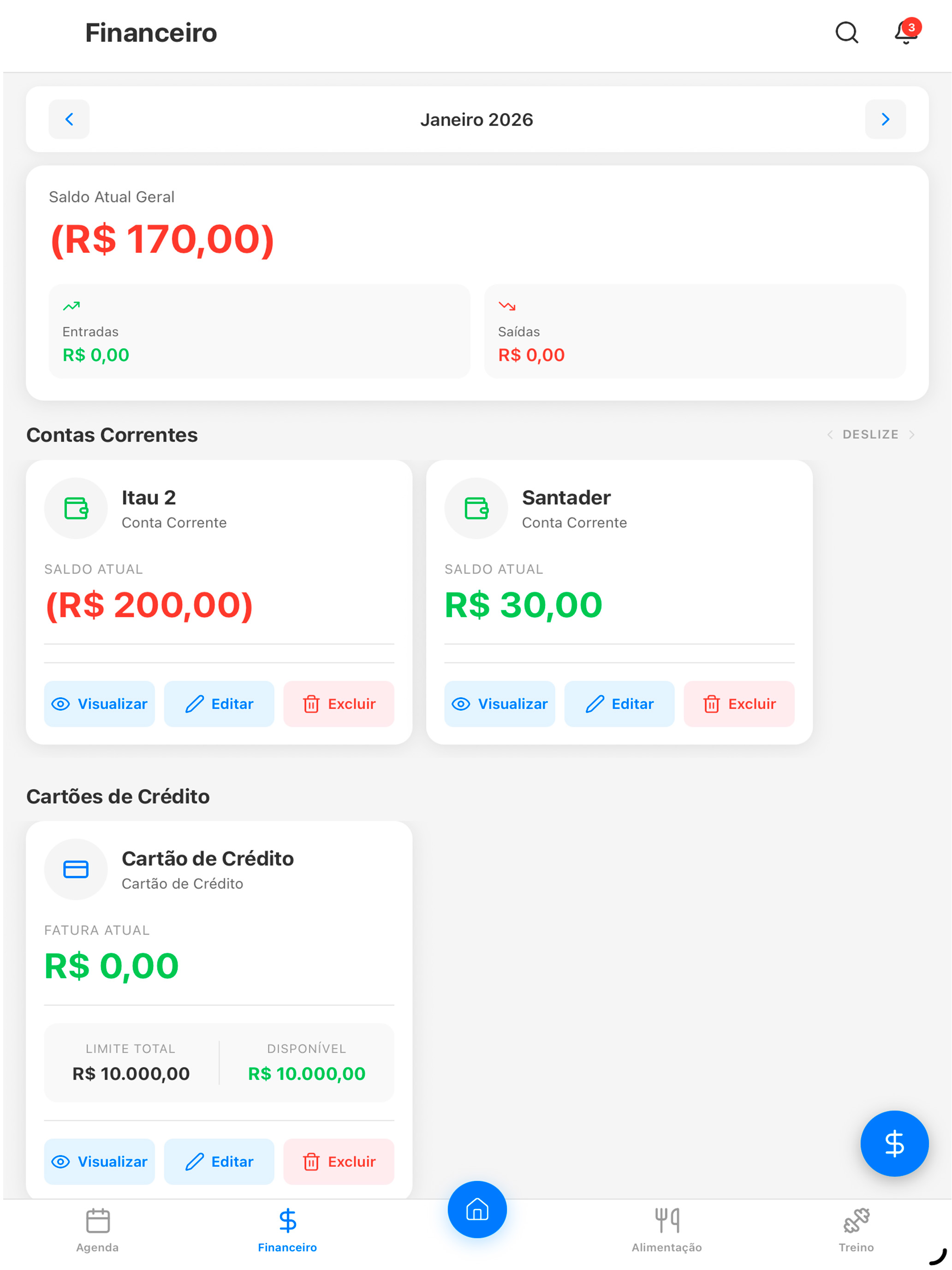 Painel da Vida App