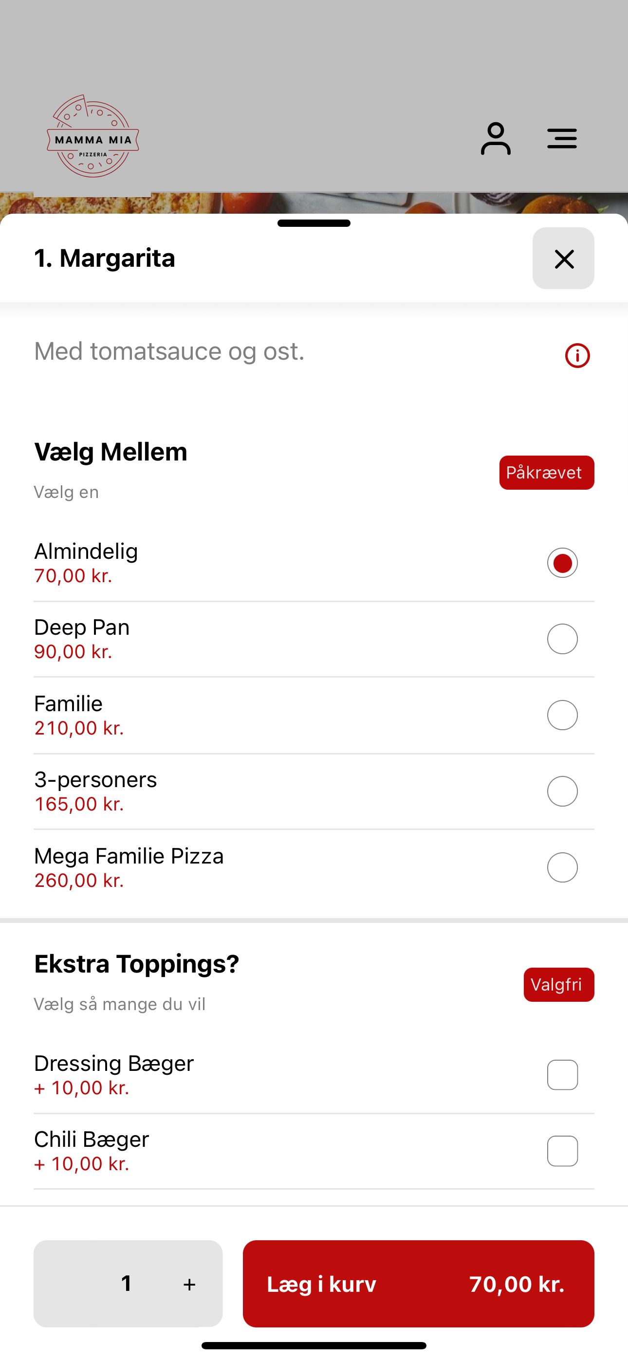 Mamma Mia Pizzeria