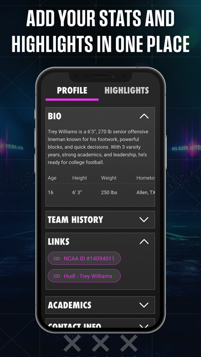 Warpstream – Sports Highlights iPhone screenshot 6 - Sports app