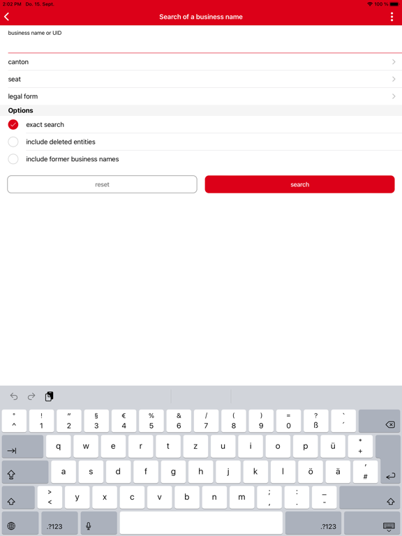 Screenshot #5 pour Zefix mobile