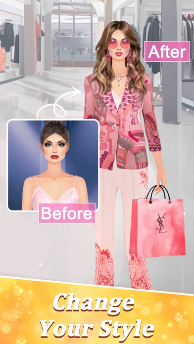 Famous Model Fashion Girl Game Screenshot