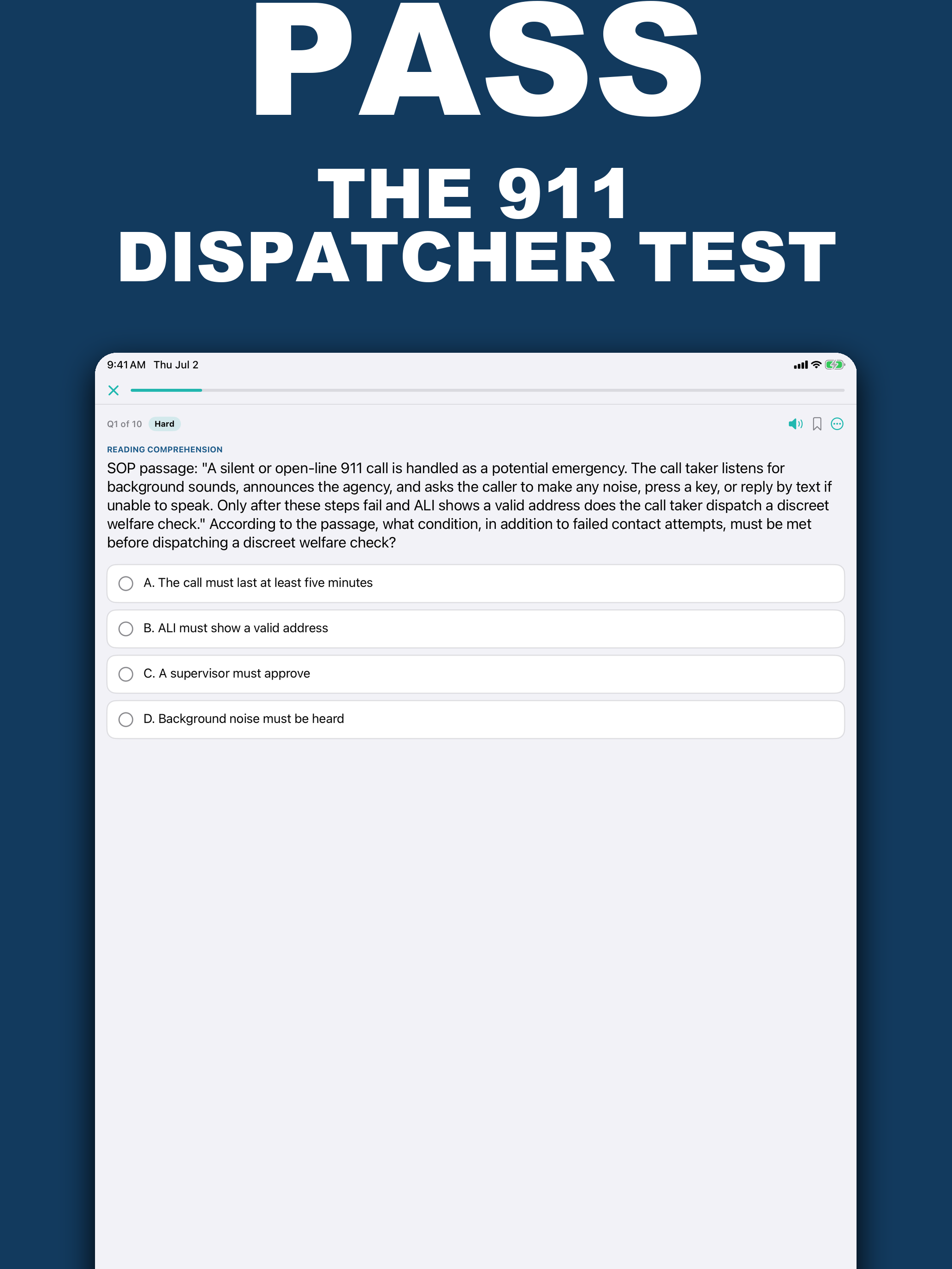 911 Dispatcher Test Prep screenshot 9