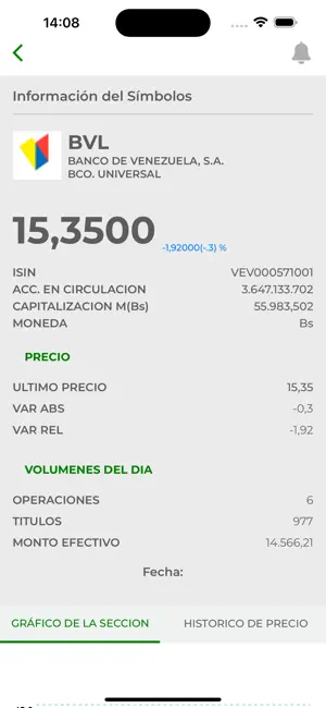 BVC Móvil screenshot 2