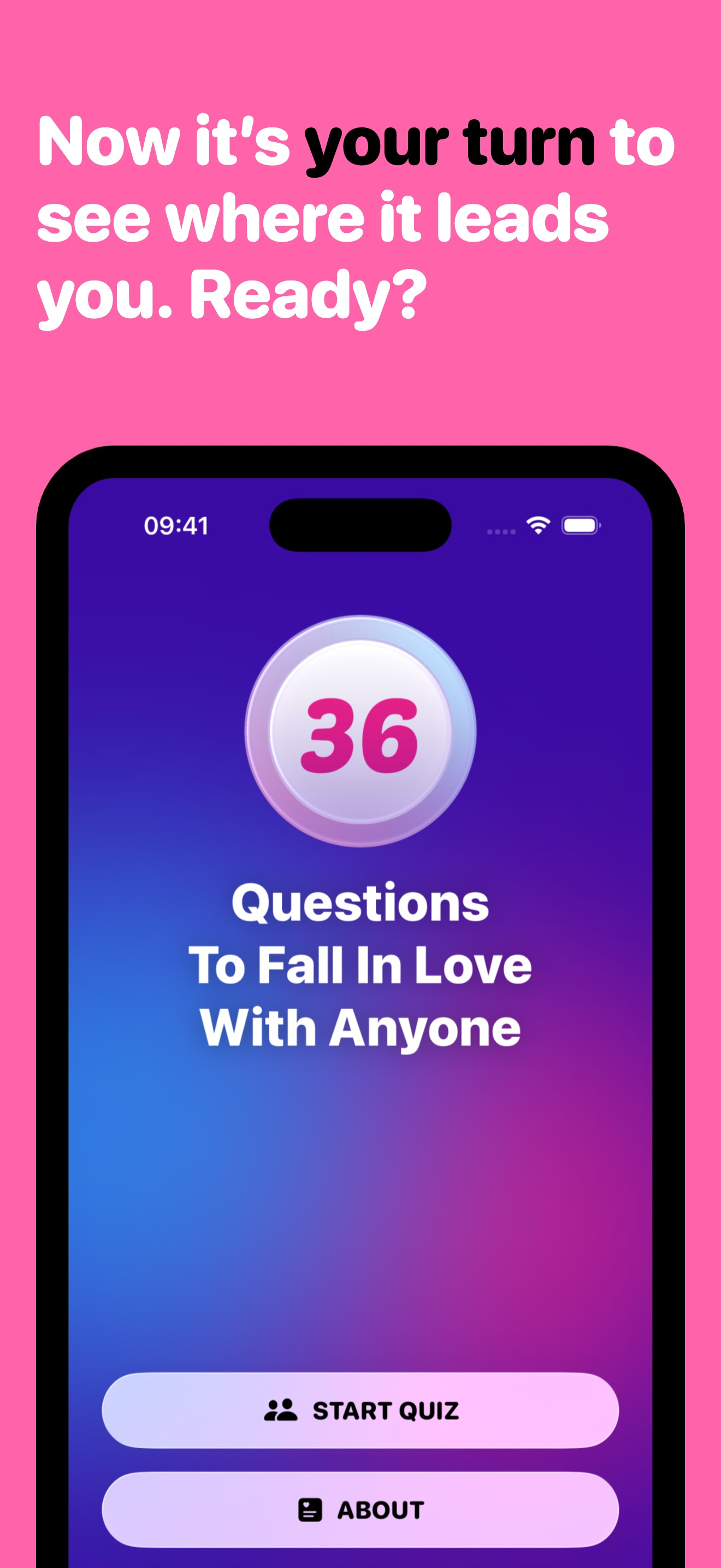36 Questions To Fall In Love!