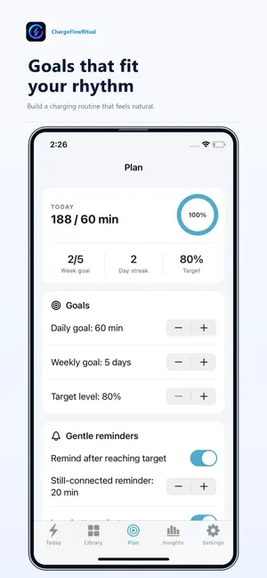 ChargeFlowRitual screenshot 3