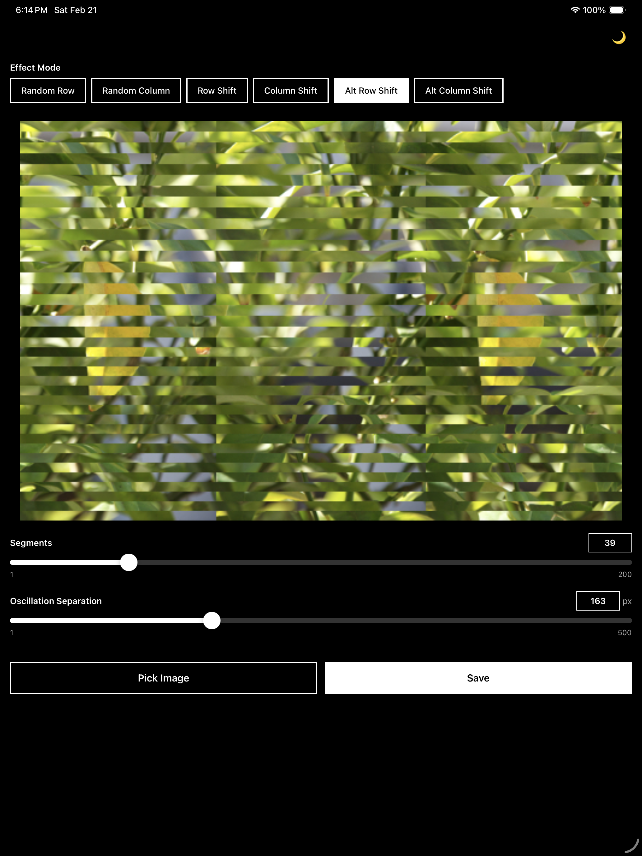 Image Shift