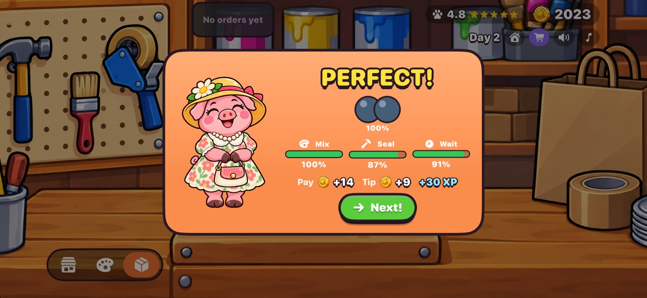 Screenshot 3 of Paint Shop: Color Mix